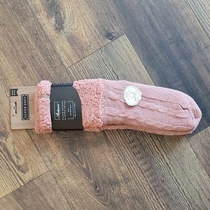 NWT Antonio World Fashion Plush Sherpa Slipper Socks